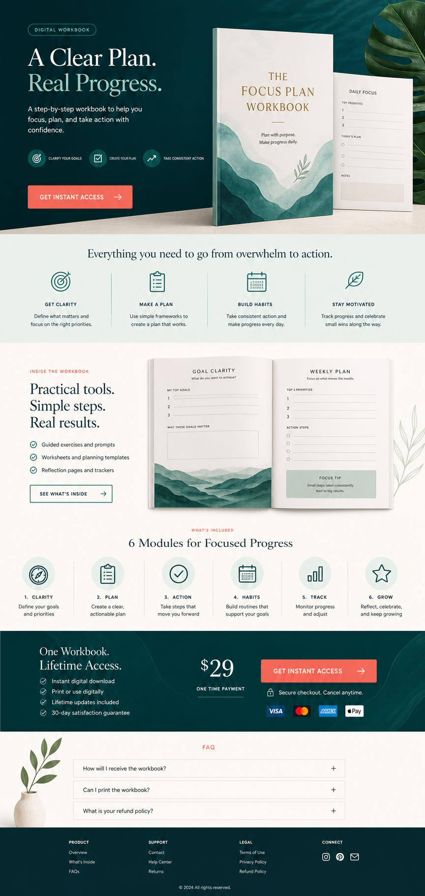 Digital product funnel project