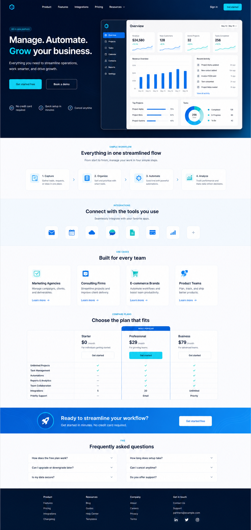 Web application project