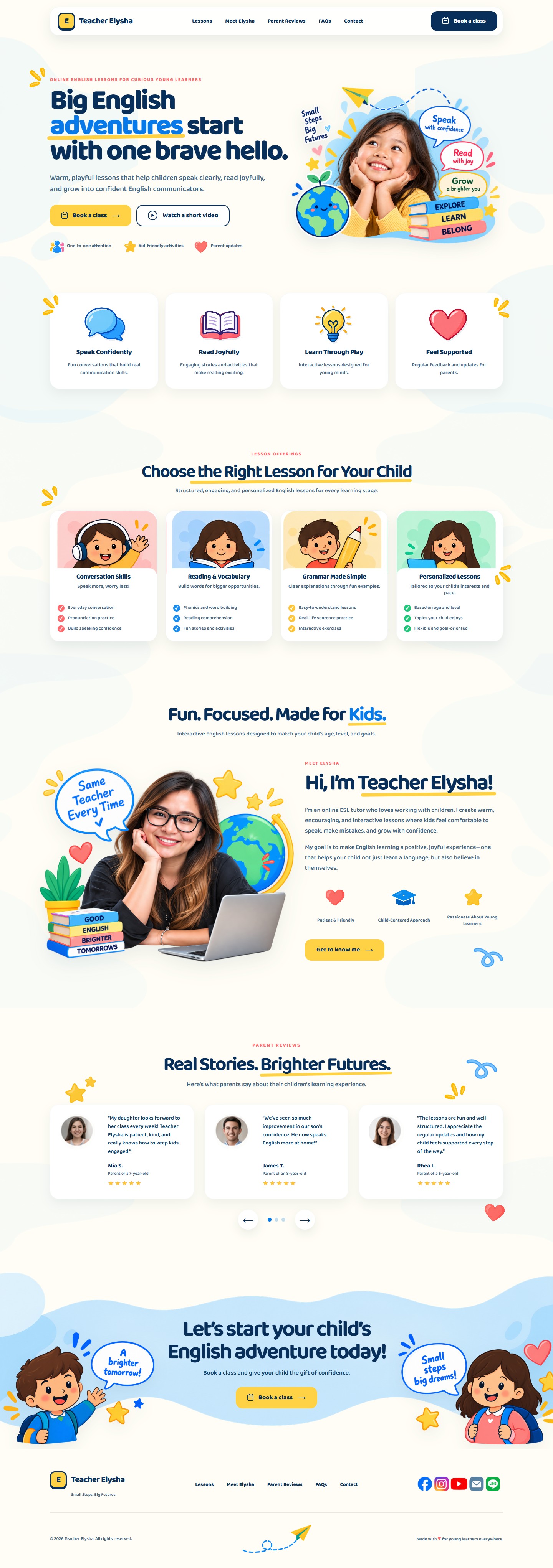 Teacher Elysha project preview