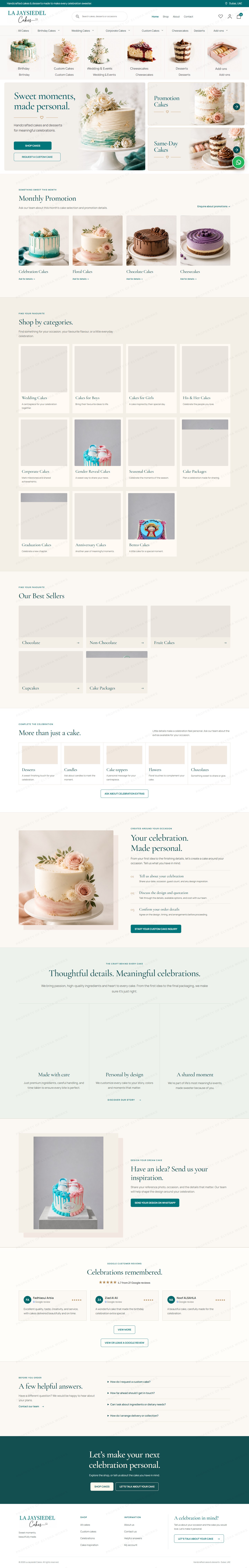 La Jaysiedel Cakes project preview